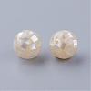 Natural White Shell Beads SSHEL-Q298-10mm-08-2