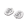 201 Stainless Steel Pendants STAS-V001-23-2