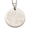 Non-Tarnish Constellation Pendant Necklaces LS-NJEW-S422-04P-06-1