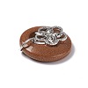 Synthetic Goldstone Pendants G-P484-01P-02-4