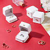 Imitation Leather Covered Plastic Jewelry Ring Boxes OBOX-WH0085-173C-3