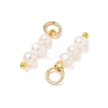 Natural Cultured Freshwater Pearl Pendants PALLOY-JF05479-2