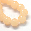 Baking Paint Imitation Jade Glass Round Bead Strands LS-DGLA-Q021-10mm-42-2