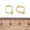 Brass Pave Clear Cubic Zirconia Ice Pick Pinch Bails CU-CBAD360-16G-3