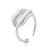Non-Tarnish 304 Stainless Steel Open Cuff Rings RJEW-H217-01P-1