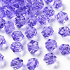 Transparent Acrylic Beads TACR-S154-15B-47-1