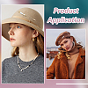 8Pcs 2 Colors Brass Brooch DIY-BC00005-5
