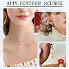 30Pcs Resin UV Reactive Charms PALLOY-YW00173-01-6