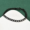 5MM 201 Stainless Steel Curb Chain Bracelets for Women BJEW-B143-05EB-2