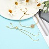 Rack Plating Brass Chain Bracelet Making KK-A142-017G-3