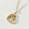 18K Gold Plated Tree of Life Pendant Necklace ST6008712-1
