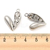 Alloy with Glass Pendants FIND-G062-06P-01-3