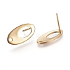 304 Stainless Steel Stud Earring Findings STAS-E482-01G-1