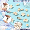 25Pcs 5 Styles Handmade Porcelain Ceramic Beads PORC-YW0001-85-5