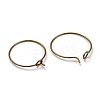 Brass Wine Glass Charm Rings EC067-2AB-NF-2