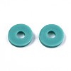 Handmade Polymer Clay Beads X-CLAY-Q251-8.0mm-107-3