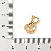 304 Stainless Steel Pendant Decorations STAS-D206-02G-3