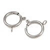 304 Stainless Steel Spring Ring Clasps STAS-B095-05I-P-2