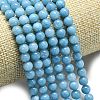 Natural Malaysia Jade Beads Strands G-L645-A01-4mm-15-3