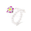 Handmade Polymer Clay Cuff Rings RJEW-JR00917-01-4