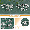 12Pcs 304 Stainless Steel Pendants STAS-DC0011-17-4