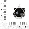 Handmade Lampwork Pendants LAMP-Q005-05A-04-3