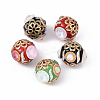 5Pcs Handmade Indonesia Beads IPDL-YW0001-02-1