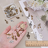 60Pcs 30 Styles Tibetan Style Alloy Pendants FIND-WR0012-37-3