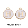 Golden Plated Alloy Charms ENAM-SZ0001-25A-H-2