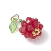 Glass Pendants PALLOY-MZ01248-4