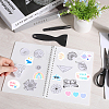 Sticker Collecting Loose-leaf A5 Spiral Bound Notebook AJEW-CP0007-84E-3