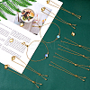 10Pcs 304 Stainless Steel Slider Cable Chain Slider Bracelet Makings DIY-DC00002-4