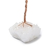 Natural Quartz Crystal Chips Tree of Life Decorations DJEW-P022-01A-03-3