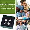 6Pcs 6 Style 316 Surgical Stainless Steel Charms STAS-UN0040-38P-7