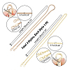 2Pcs 2 Styles Bag Strap Chains FIND-WR0001-03-3