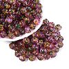Picasso Transparent Glass Beads SEED-Q039-04O-1