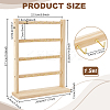 Density Board Jewelry Displays ODIS-WH0080-06A-2