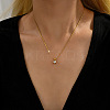 Real 18K Gold Plated Stainless Steel Pendant Necklaces CP2918-9-2