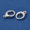 925 Sterling Silver Twister Clasp STER-D006-14S-2