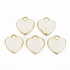 Light Gold Plated Alloy Pendants PALLOY-N154-31A-NR-1