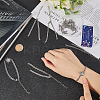 16Pcs 304 Stainless Steel Twisted Chains Bracelet Making AJEW-SC0002-50-3