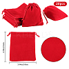 Rectangle Velvet Drawstring Pouches TP-BBC0001-06C-2