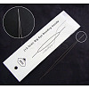 Iron Big Eye Beading Needles X-ES001Y-10cm-1-1