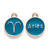 Alloy Enamel Pendants LS-ENAM-S124-01B-05A-1