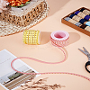 2 Rolls 2 Colors Faux Suede Cord LW-LP0001-08C-1