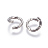 Non-Tarnish 304 Stainless Steel Open Jump Rings LS-X-STAS-G190-15P-1
