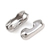 Brass Ball Chain Connectors LS-KK-G550-11P-2
