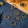 Zinc Alloy Door Drawer Handle Strap DIY-WH0430-845AB-7