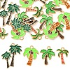 20Pcs 4 Styles Alloy Enamel Pendants ENAM-YW0009-39-1