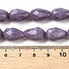 Opaque Solid Color Beads Strands EGLA-N013-P10mm-D09-4